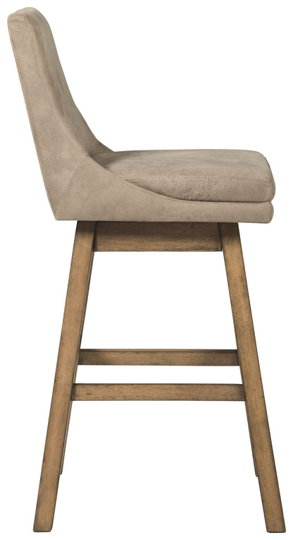 Tallenger - Swivel Barstool (Set of 2) - Hornell Furniture Outlet