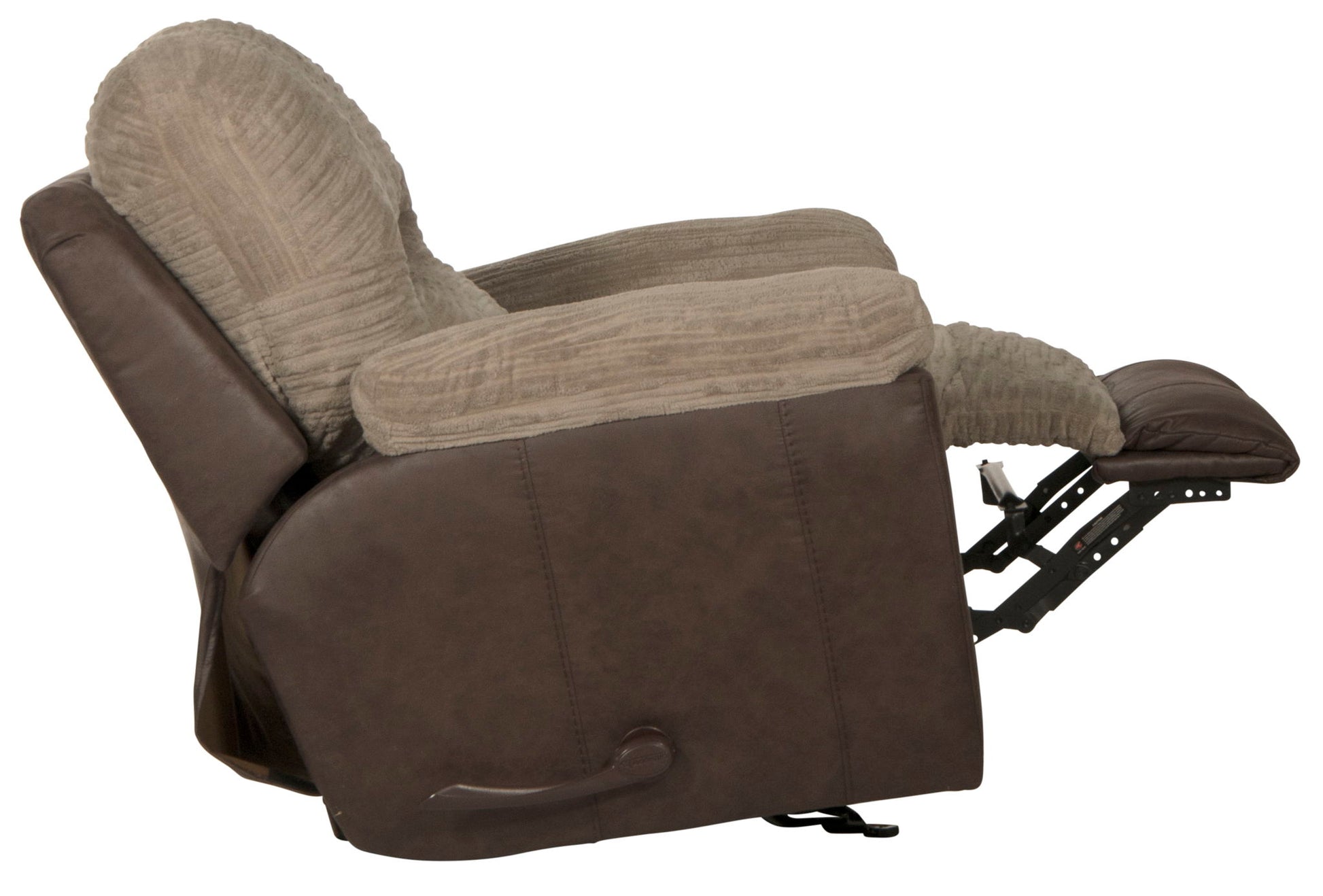 McMahon - Glider Recliner - Bark - Hornell Furniture Outlet