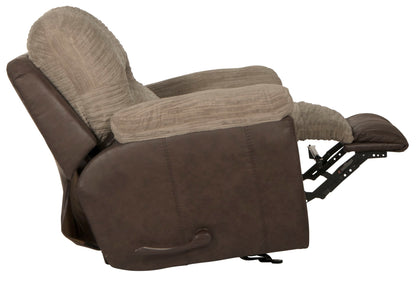 McMahon - Glider Recliner - Bark - Hornell Furniture Outlet