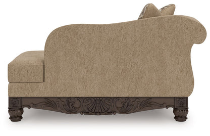 Chelsworth - RAF Corner Chaise - Golden - Hornell Furniture Outlet