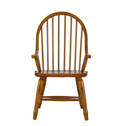 Treasures - Bow Back Arm Chair - Hornell Furniture Outlet