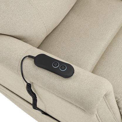 Rhodes - Power Lift Chair - Tan - Hornell Furniture Outlet