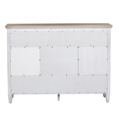 Heartland - 2 Door 6 Drawer Chesser - White - Hornell Furniture Outlet
