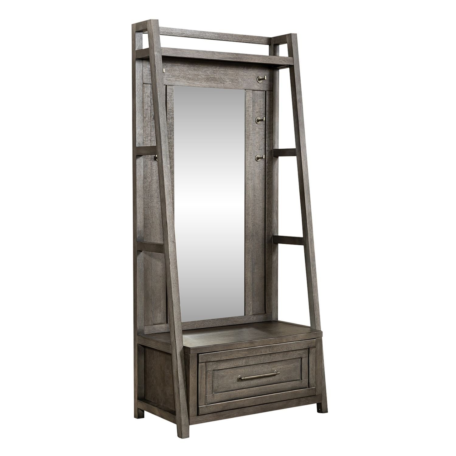 Modern Farmhouse - 2 Piece Hall Tree Set - Hornell Furniture Outlet