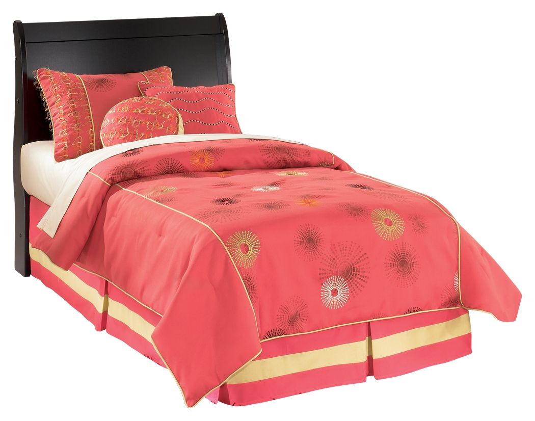 Huey Vineyard - Youth Sleigh Headboard - Hornell Furniture Outlet