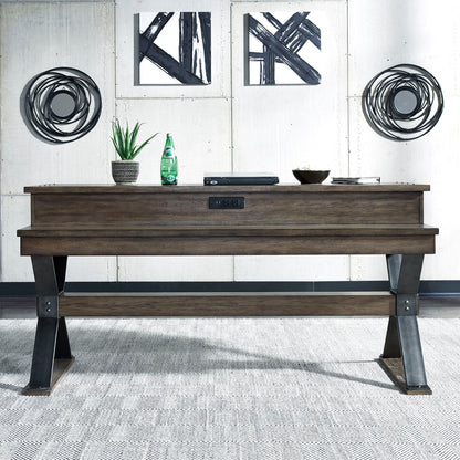 Sonoma Road - Console Bar Table - Light Brown - Hornell Furniture Outlet