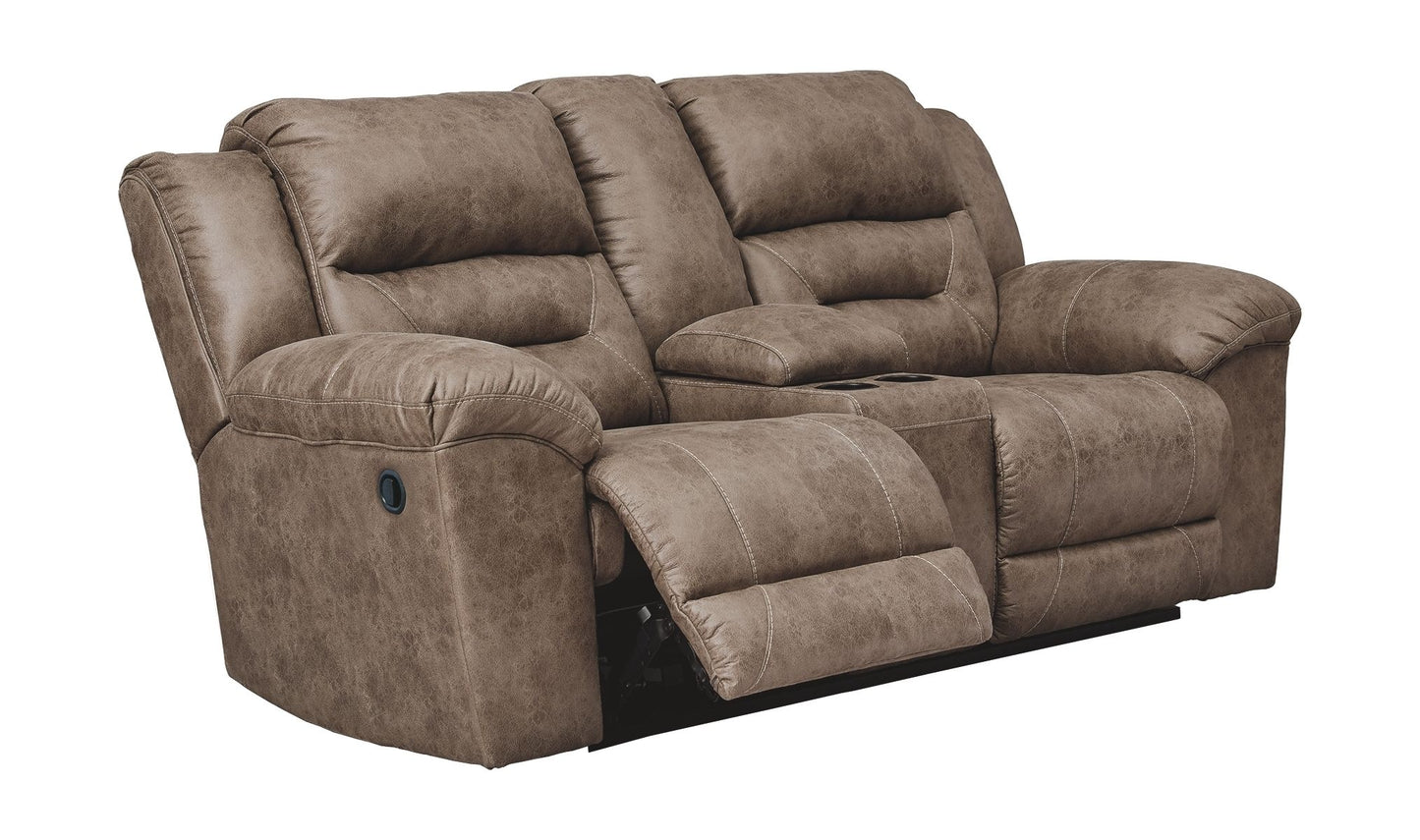 Stoneland - Reclining Living Room Set - Hornell Furniture Outlet
