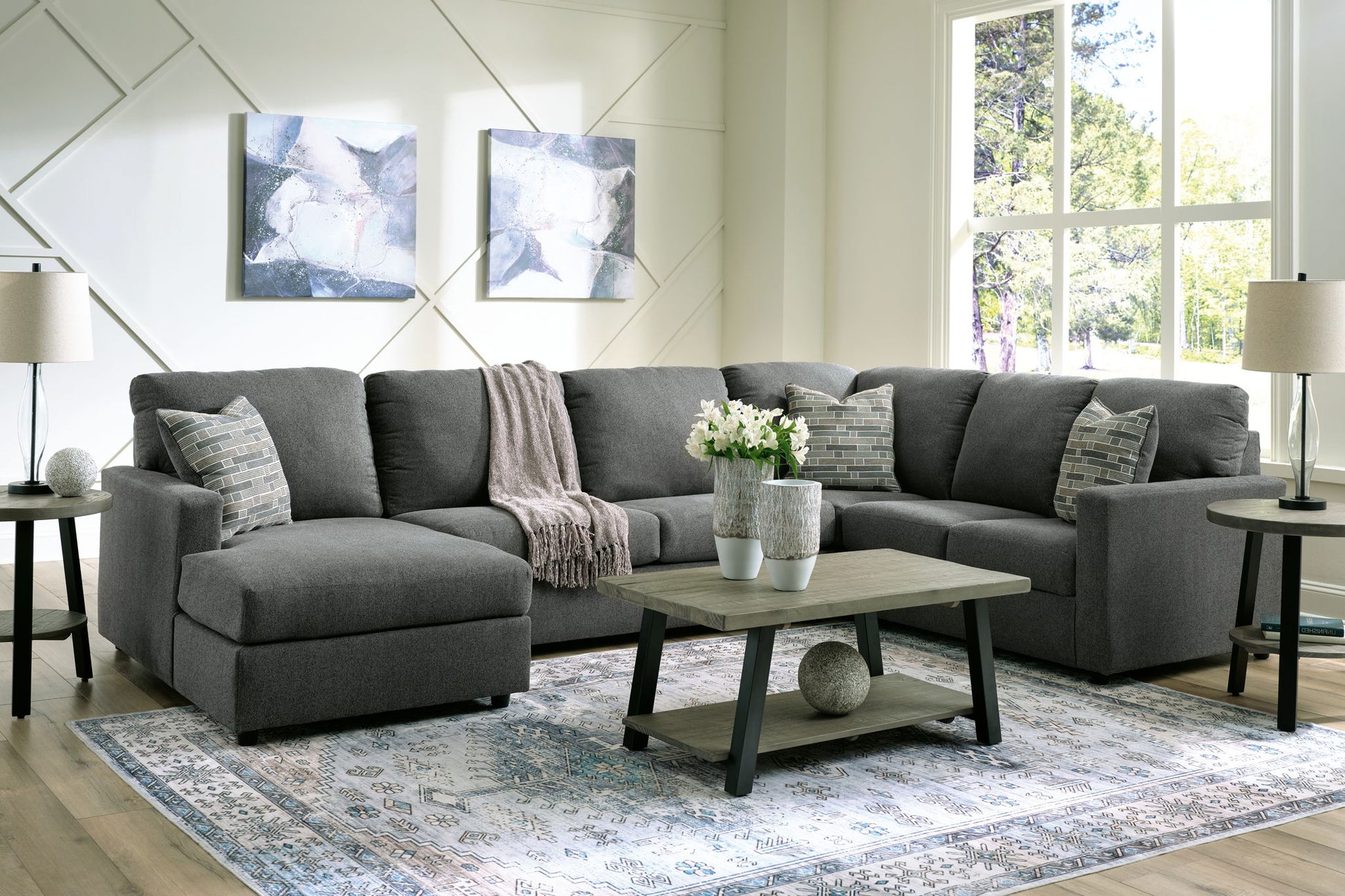 Edenfield - Sectional - Hornell Furniture Outlet