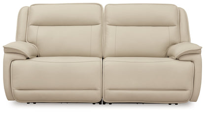 Double Deal - Reclining Sectional - Hornell Furniture Outlet