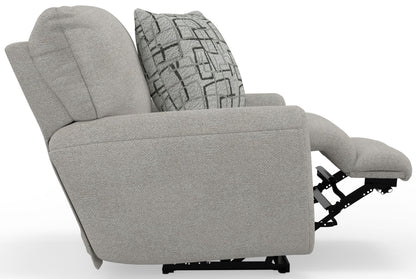 Maxwell - Power Deep Seat Lay Flat Recliner - Hornell Furniture Outlet