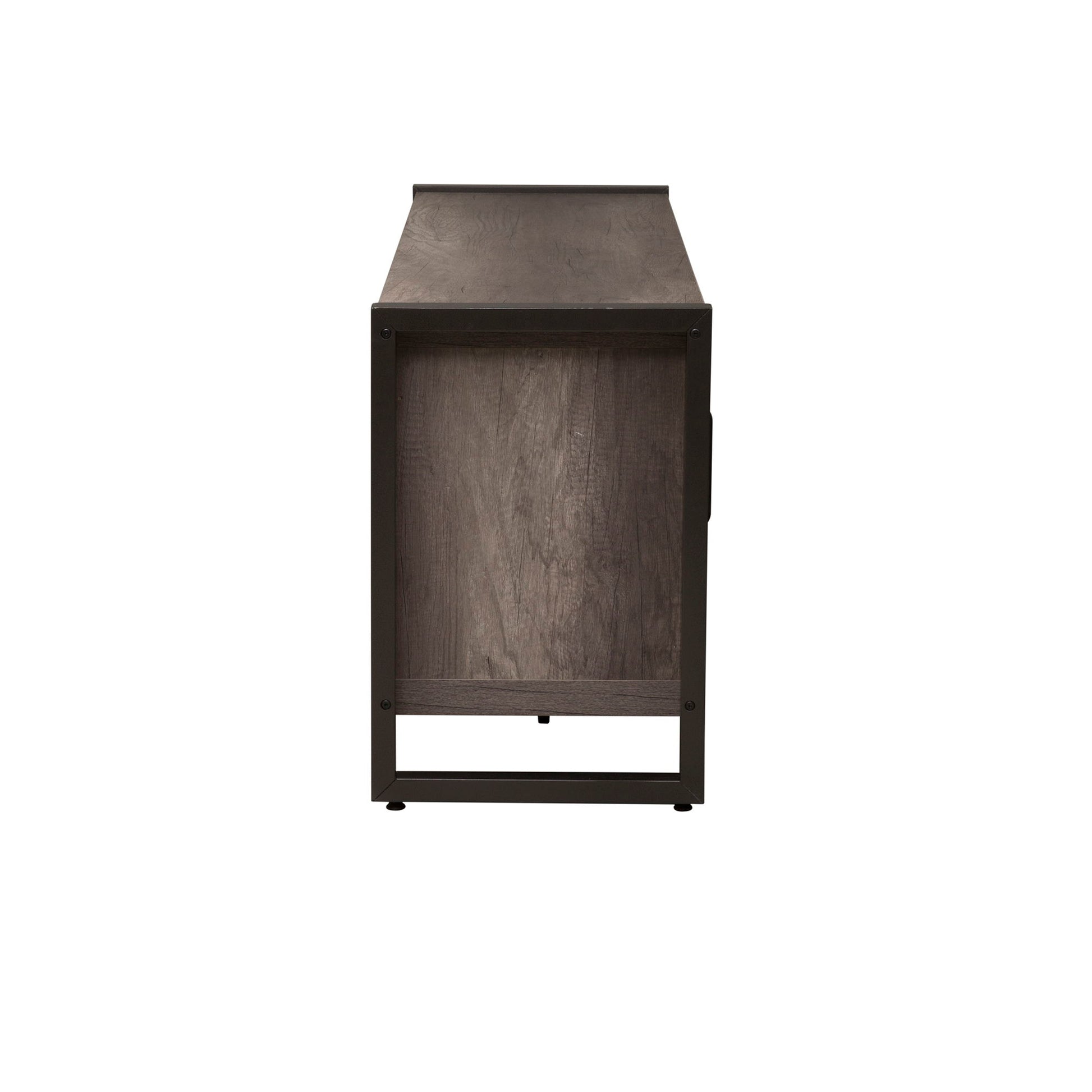 Tanners Creek - Entertainment TV Stand - Dark Gray - Hornell Furniture Outlet