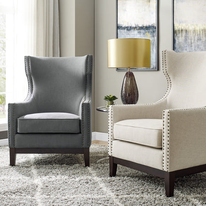 Roswell - Wingback Chair - Hornell Furniture Outlet