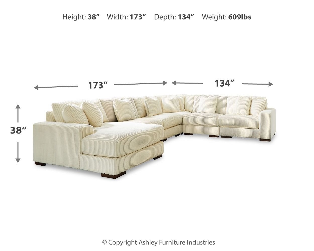 Lindyn - Sectional - Hornell Furniture Outlet