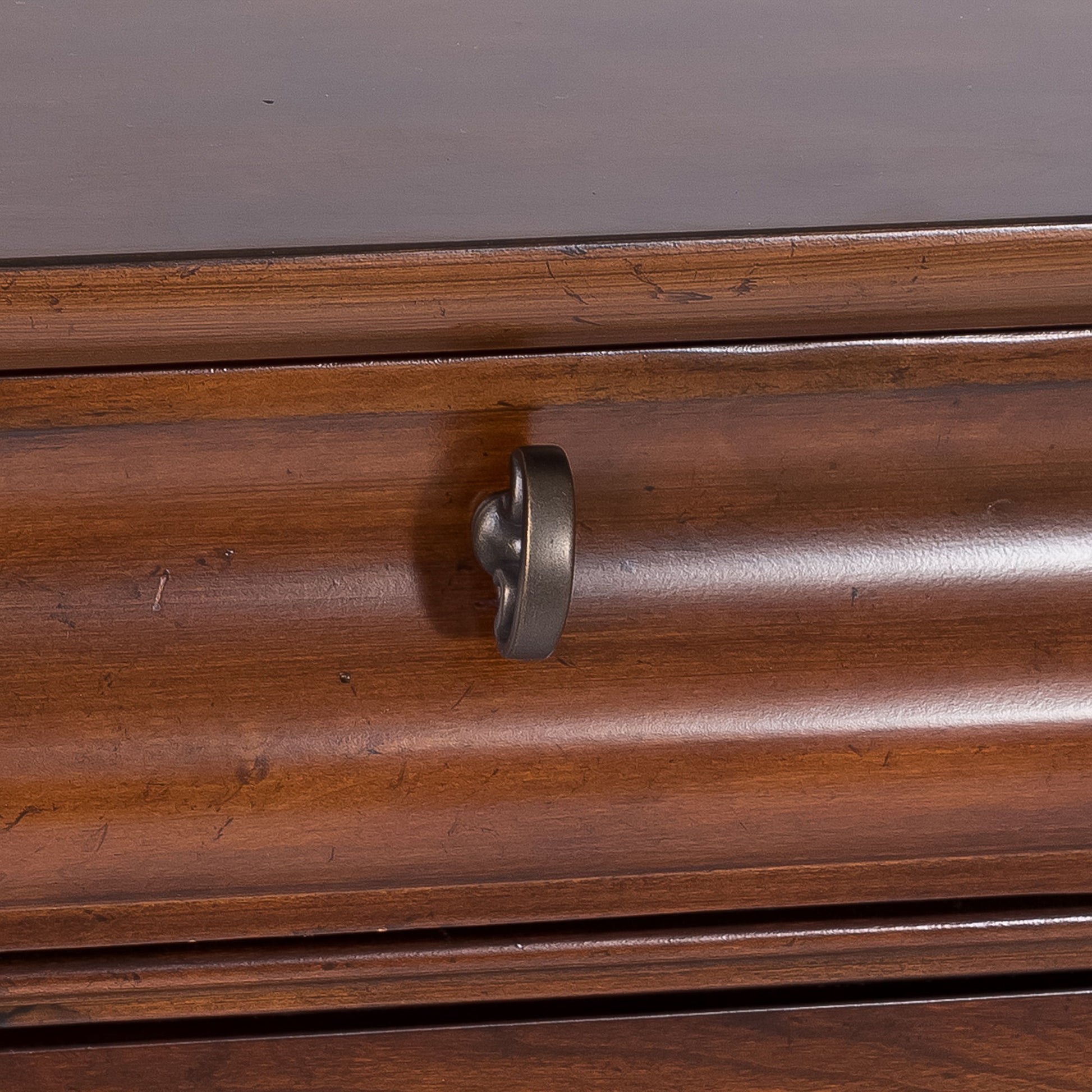 Rustic Traditions - 8 Drawer Dresser - Dark Brown - Hornell Furniture Outlet