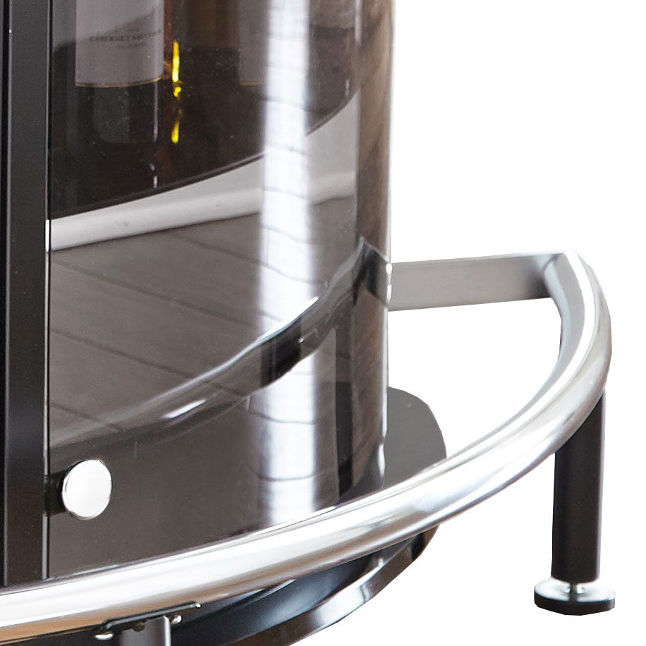 Ariana - Bar Table Or Server - Black - Hornell Furniture Outlet