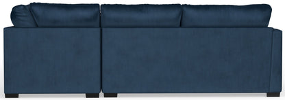 Jetson - Sectional With Comfort Coil Seat Cushions, Included Accent Pillows & Cocktail Ottoman - Hornell Furniture Outlet
