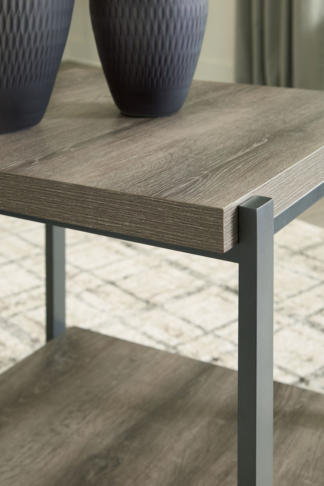 Wilmaden - Gray / Black - Occasional Table Set (Set of 3) - Hornell Furniture Outlet