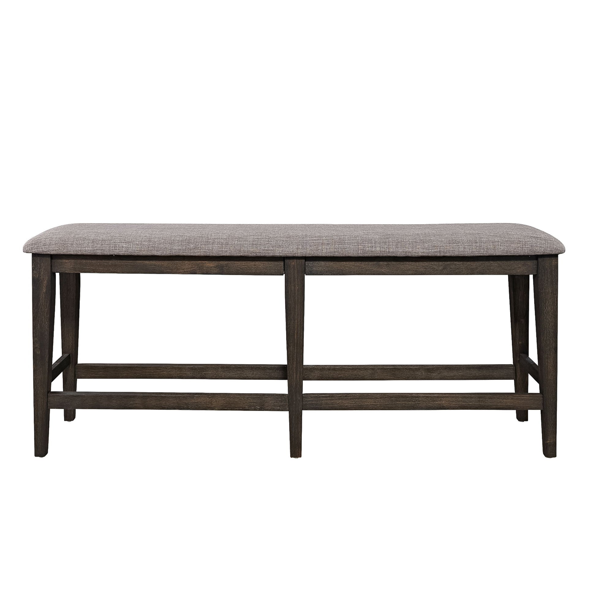 Double Bridge - Counter Bench - Dark Brown - Hornell Furniture Outlet