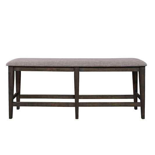 Double Bridge - Counter Bench - Dark Brown - Hornell Furniture Outlet