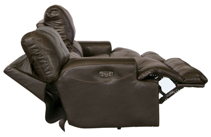 Wembley - Power Headrest With Lumbar Lay Flat Reclining Sofa - Hornell Furniture Outlet