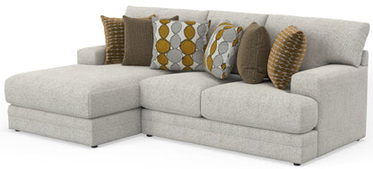 Tori - Sectional With Comfort Coil Seating And Accent Pillows Included - Hornell Furniture Outlet