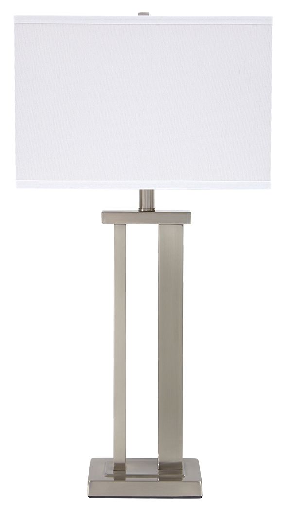 Aniela - Metal Table Lamp Set - Hornell Furniture Outlet