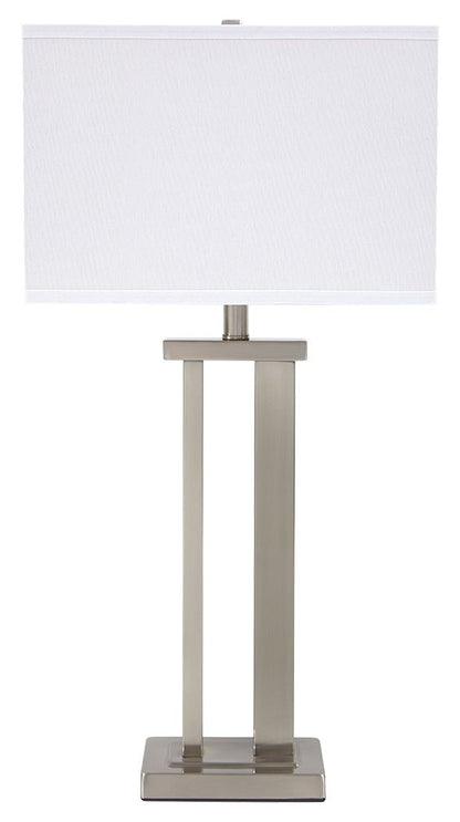 Aniela - Metal Table Lamp Set - Hornell Furniture Outlet