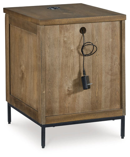 Torlanta - Brown - Chair Side End Table - Hornell Furniture Outlet