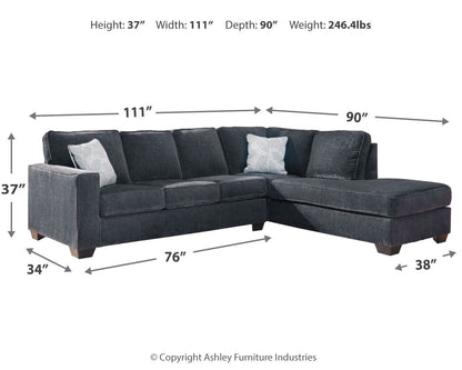 Altari - Sleeper Sectional - Hornell Furniture Outlet