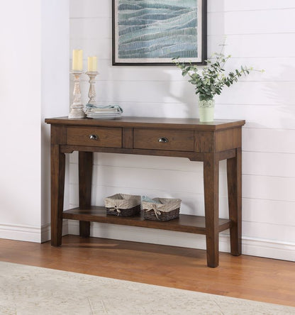 Ora - Serving Table - Brown - Hornell Furniture Outlet