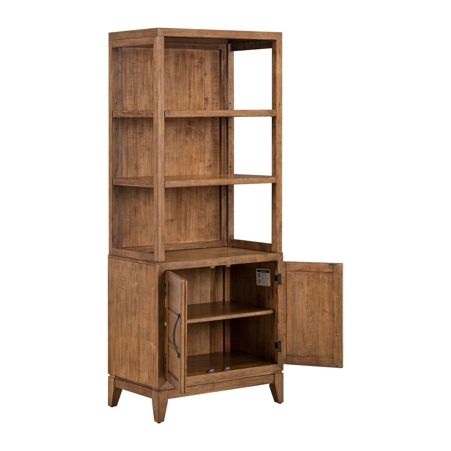 Shaker Lakes - Bookcase - Harvest Brown - Hornell Furniture Outlet