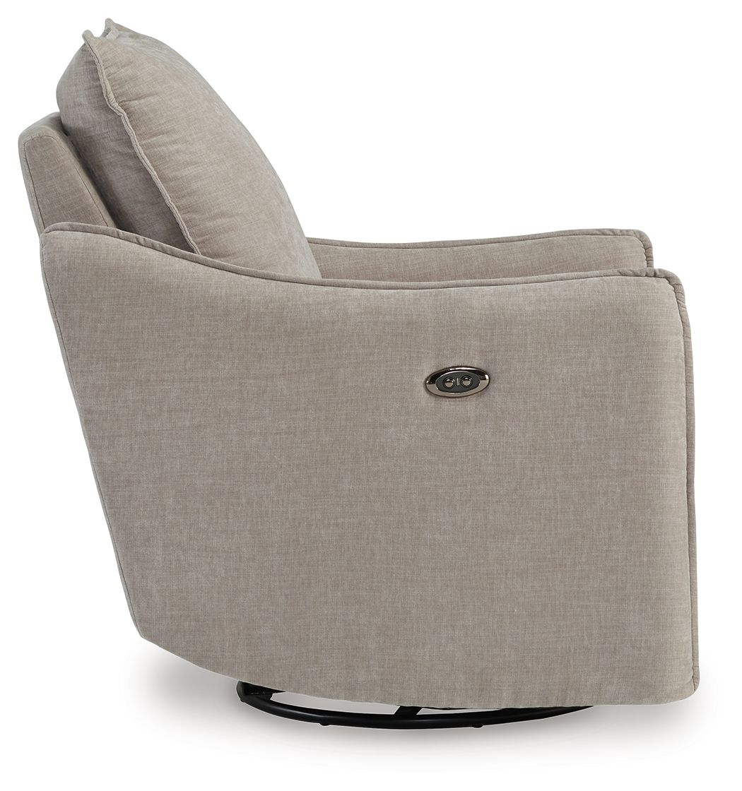 Mcburg - Swivel Power Recliner - Hornell Furniture Outlet