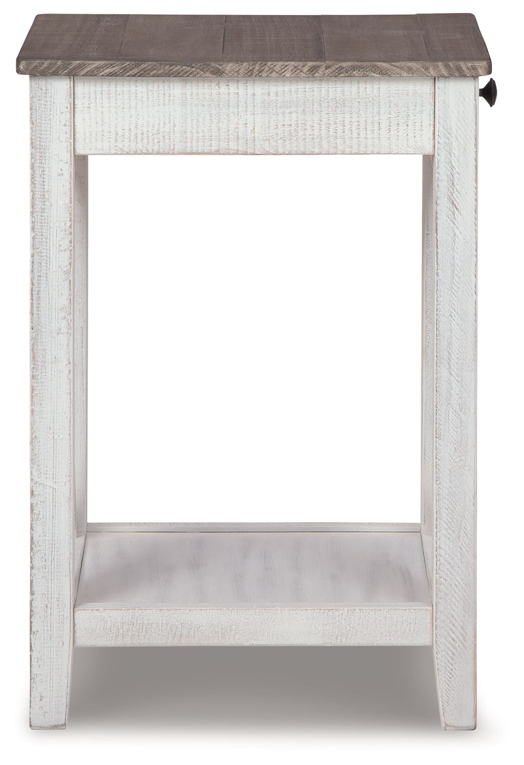 Adalane - Accent Table - White / Gray - Hornell Furniture Outlet