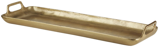 Posy - Gold Finish - Tray - Hornell Furniture Outlet