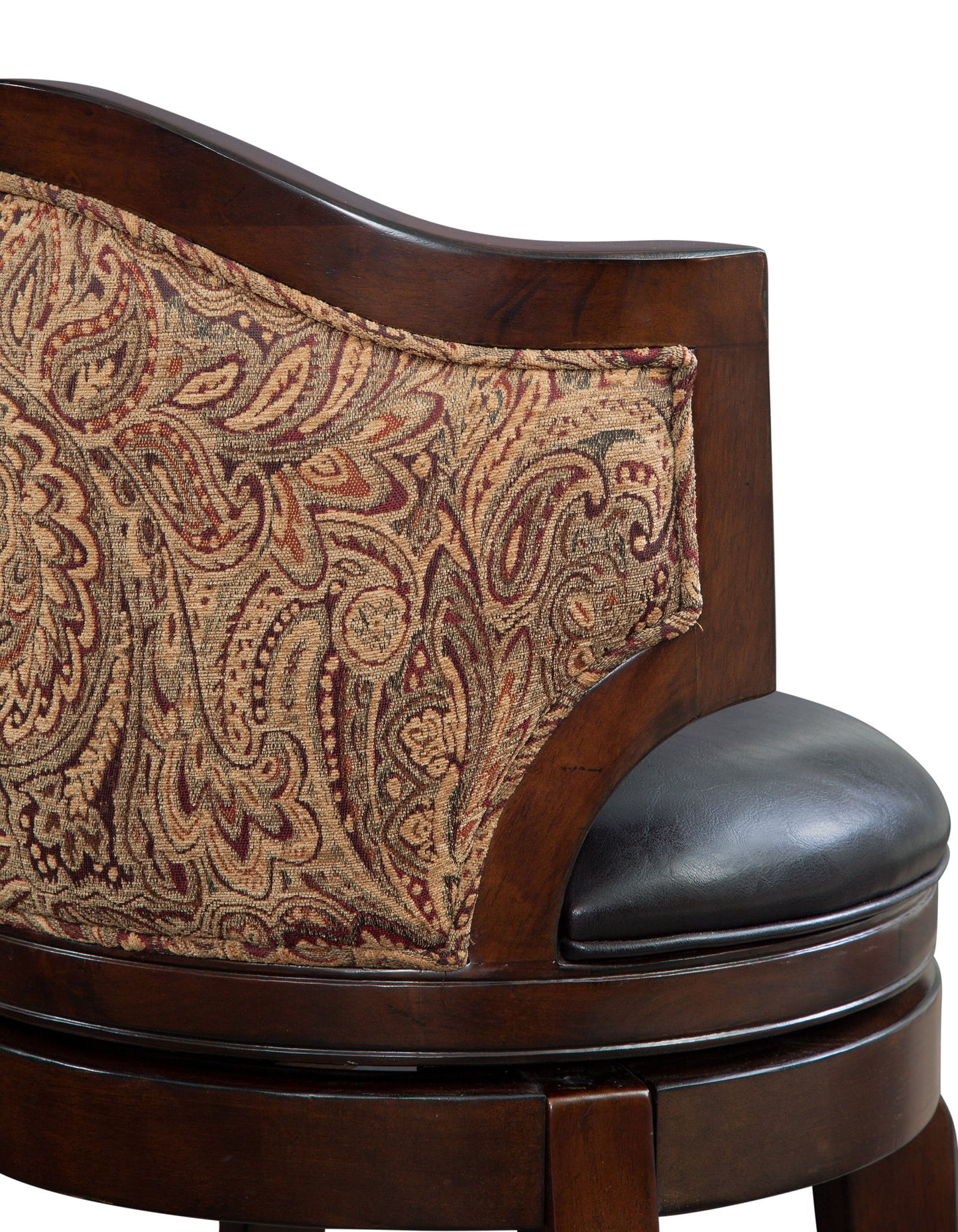 Jasper - Bar Chair (Set of 2) - Dark Brown - Hornell Furniture Outlet