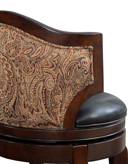 Jasper - Bar Chair (Set of 2) - Dark Brown - Hornell Furniture Outlet