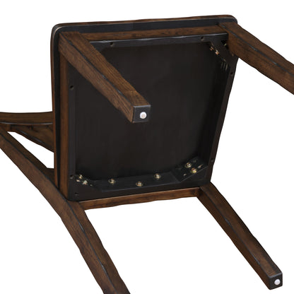 Auburn - Side Chair (Set of 2) - Dark Brown - Hornell Furniture Outlet