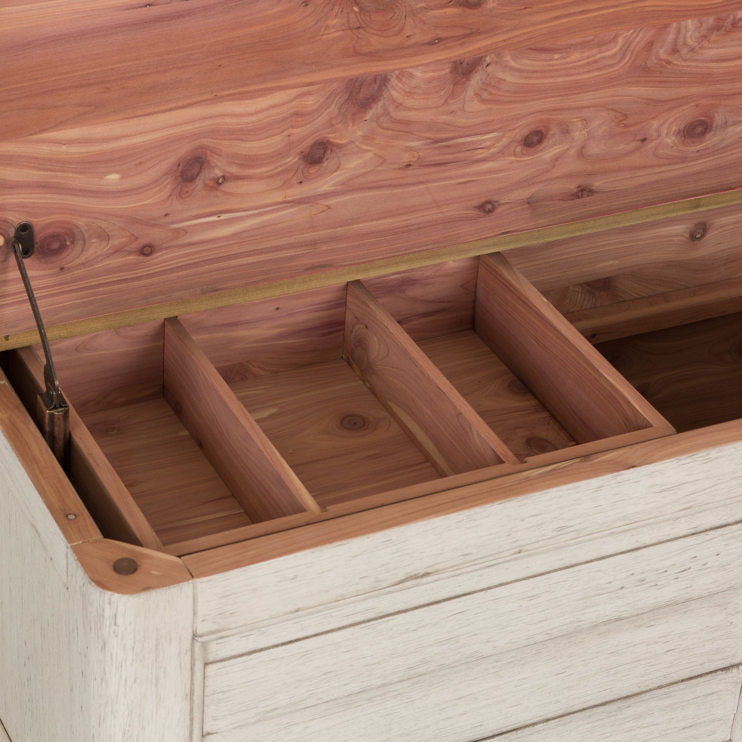 Farmhouse Reimagined - Storage Trunk - White - Hornell Furniture Outlet