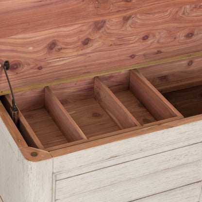 Farmhouse Reimagined - Storage Trunk - White - Hornell Furniture Outlet