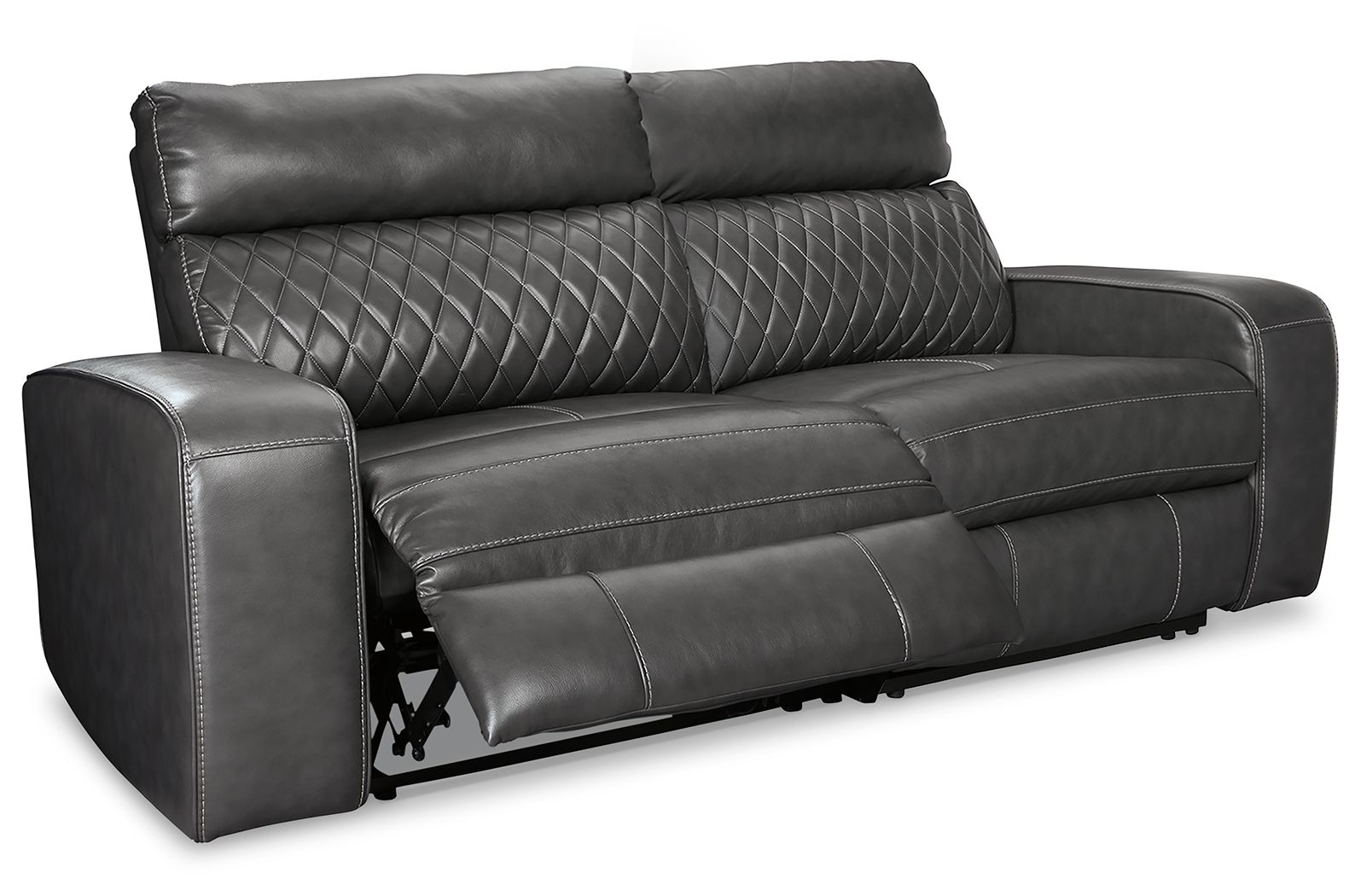 Samperstone - Power Reclining Sectional - Hornell Furniture Outlet