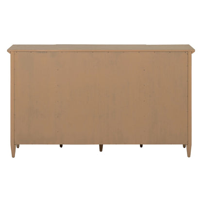 Pavilion - 4 Door Accent Cabinet - Brown - Hornell Furniture Outlet