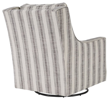 Kambria - Swivel Glider Accent Chair - Hornell Furniture Outlet