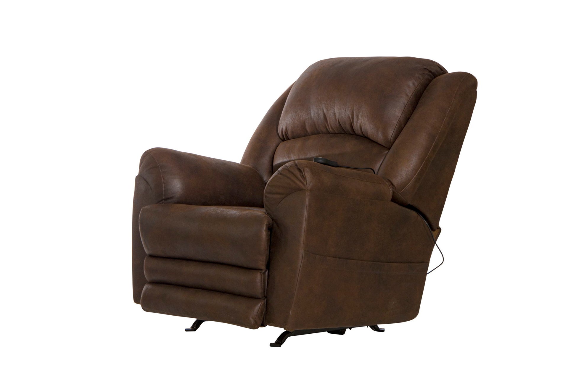Hayden - Chaise Rocker Recliner With Heat / Massage & Oversize Xtra Comfort Footrest - Hornell Furniture Outlet