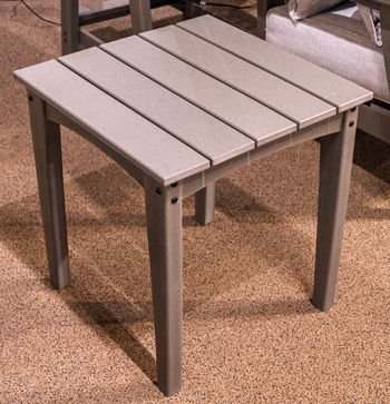 Cove Beach - Gray - Square End Table - Hornell Furniture Outlet