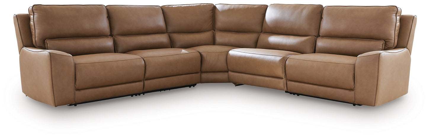 DeepWakes - Power Reclining Sectional - Hornell Furniture Outlet