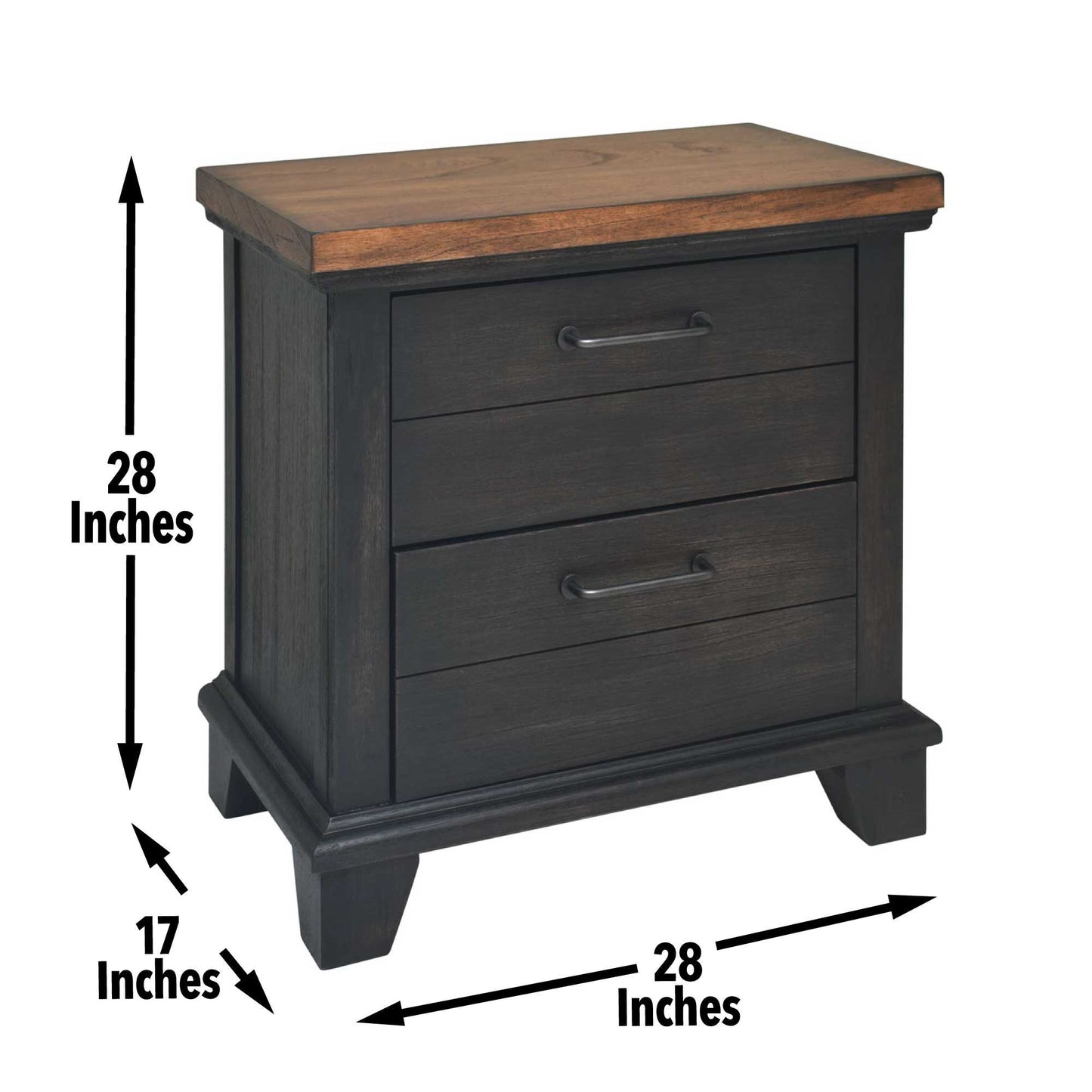 Bear Creek - Accent Nightstand - Hornell Furniture Outlet