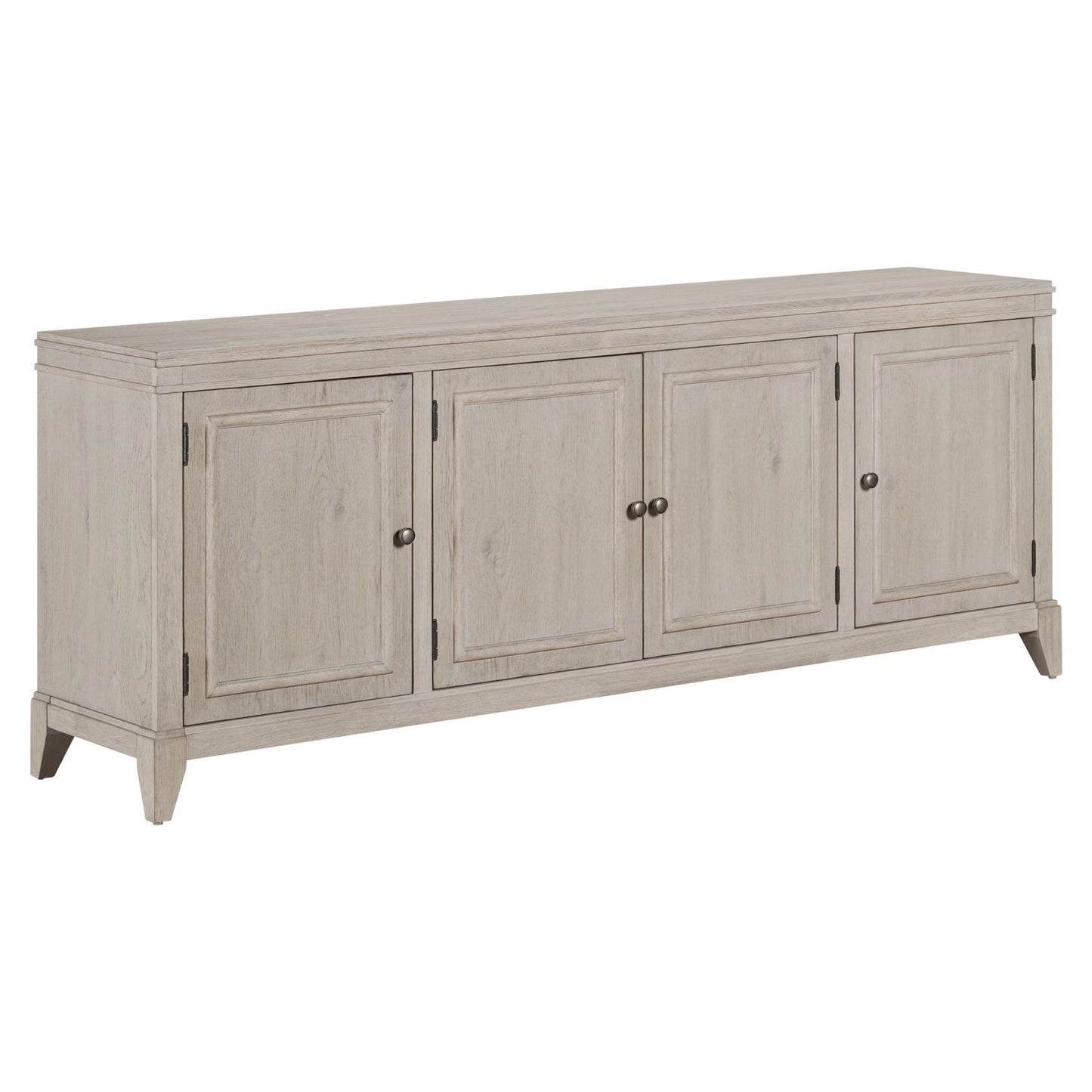 New Haven - 82'' TV Console - Sanctuary White - Hornell Furniture Outlet