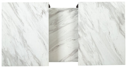 Donnesta - Gray / Black - Occasional Table Set (Set of 3) - Hornell Furniture Outlet