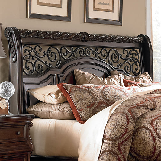 Arbor Place - Sleigh Headboard - Hornell Furniture Outlet
