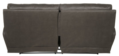 Atlas - Reclining Sofa - Charcoal - Hornell Furniture Outlet